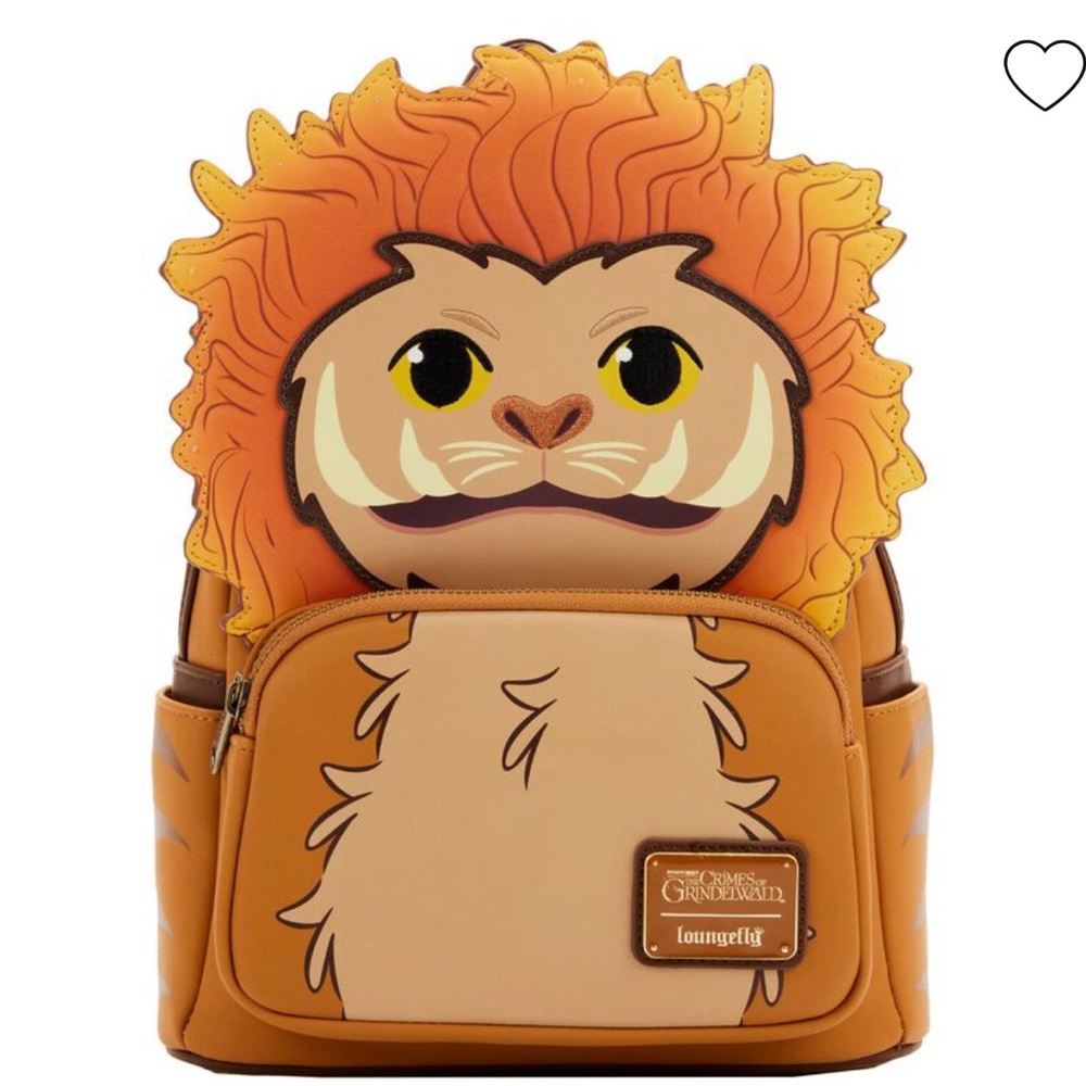 Loungefly SDCC 2022 Mini Backpack Fantasic Beasts Crimes of Grindlwald Zouwu New